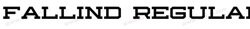 Fallind Regular字体转换 Fallind Regular字体转换
